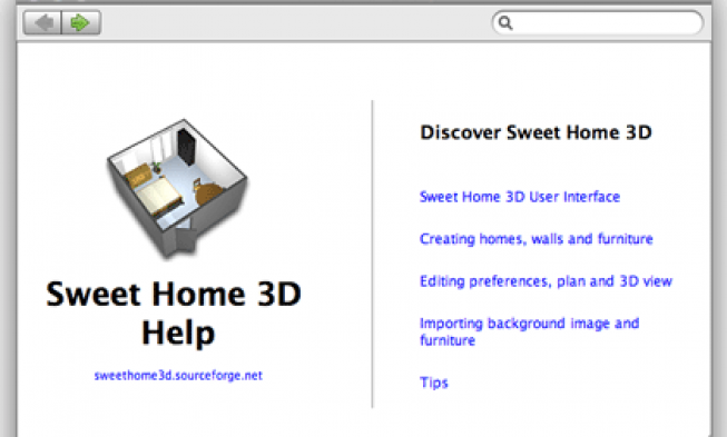 Sweet Home 3D.Мебельный интерьер Изображение <img />